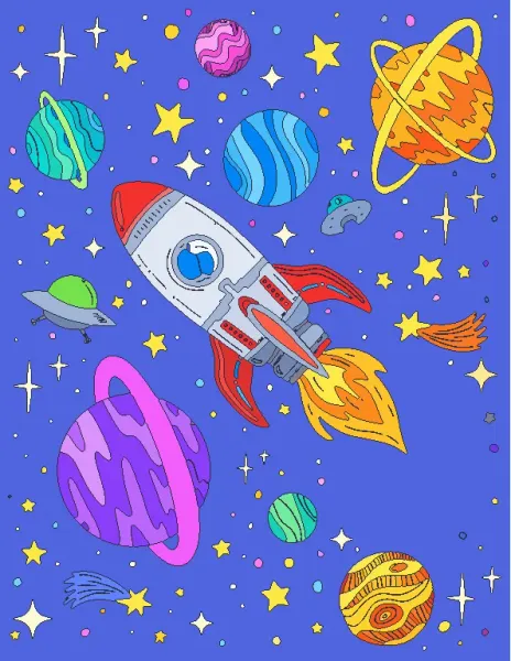 Space rocket